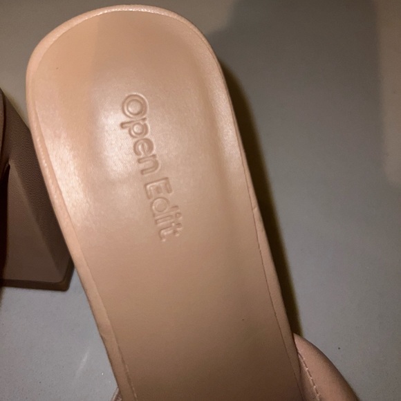 OPEN EDIT Sheena Sandal In Beige size 8.5 - Picture 7 of 8